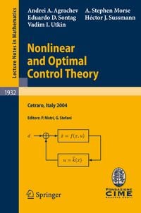 Produktbild: Nonlinear and Optimal Control Theory
