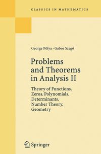 Produktbild: Problems and Theorems in Analysis II