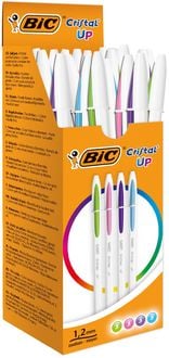 Produktbild: BIC Kugelschreiber Cristal Up 0.35mm sortiert, 20er Set