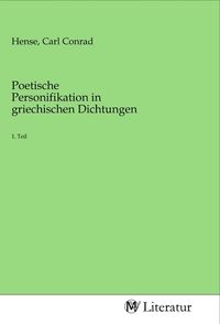 Produktbild: Poetische Personifikation in griechischen Dichtungen
