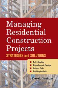 Produktbild: Managing Residential Construction Projects