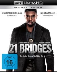 Produktbild: 21 Bridges (4K Ultra HD) (+ Blu-ray 2D)