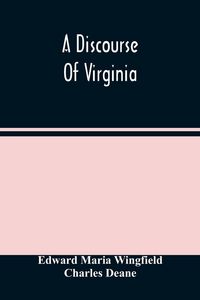 Produktbild: A Discourse Of Virginia