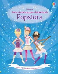 Produktbild: Mein Anziehpuppen-Stickerbuch: Popstars