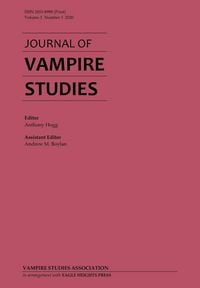 Produktbild: Journal of Vampire Studies
