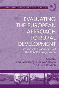 Produktbild: Evaluating the European Approach to Rural Development