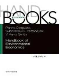 Produktbild: Handbook of Environmental Economics