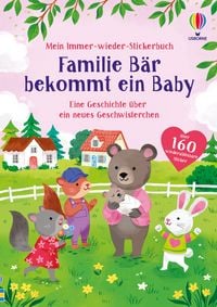 Produktbild: Mein Immer-wieder-Stickerbuch: Familie B&auml;r bekommt ein Baby
