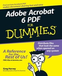 Produktbild: Adobe Acrobat 6 PDF for Dummies