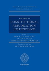 Produktbild: The Max Planck Handbooks in European Public Law
