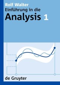 Produktbild: Rolf Walter: Einf&uuml;hrung in die Analysis / Rolf Walter: Einf&uuml;hrung in die Analysis. 1