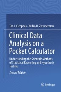 Produktbild: Clinical Data Analysis on a Pocket Calculator