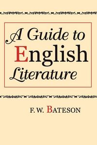 Produktbild: A Guide to English Literature