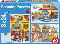Produktbild: Feuerwehr und Polizei (Kinderpuzzle)