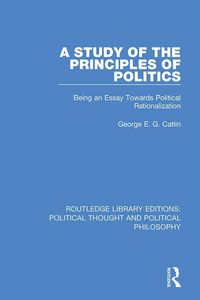 Produktbild: A Study of the Principles of Politics