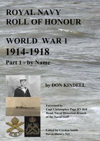 Produktbild: Royal Navy Roll of Honour - World War 1, By Name