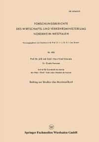 Produktbild: Beitrag zur Struktur des Montmorillonit