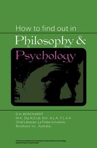 Produktbild: How to Find Out in Philosophy and Psychology