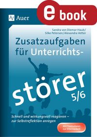 Produktbild: Zusatzaufgaben f&uuml;r Unterrichtsst&ouml;rer 5-6