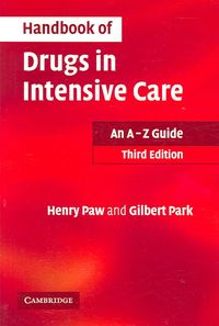 Produktbild: Paw, H: Handbook of Drugs in Intensive Care