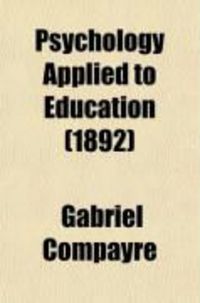 Produktbild: Psychology Applied to Education