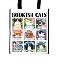 Produktbild: Bookish Cats Reusable Shopping Bag