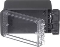 Produktbild: Bopla Bocube B 140806 PC-V0-G-7024 96023124 Outdoor-Geh&auml;use 80 x 151 x 60 Polycarbonat V0 Graphitgrau (RAL 7024) 1 St.