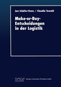Produktbild: Make-or-Buy-Entscheidungen in der Logistik