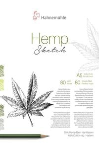 Produktbild: Hahnem&uuml;hle Papier Hemp Sketch, DIN A5, 80 g/m&sup2;