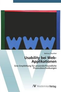 Produktbild: Usability bei Web-Applikationen