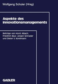 Produktbild: Aspekte des Innovationsmanagements