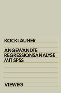 Produktbild: Angewandte Regressionsanalyse mit SPSS