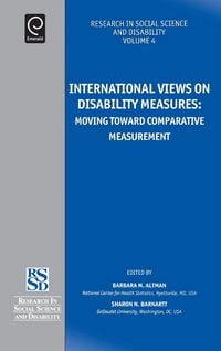 Produktbild: International Views on Disability Measures
