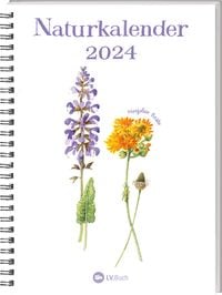 Naturkalender 2024 von Marjolein Bastin