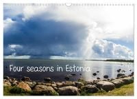 'Four seasons in Estonia (Wall Calendar 2024 DIN A3 landscape ...