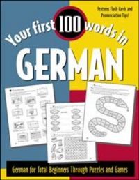 Produktbild: Your First 100 Words in German [With Flash Cards]