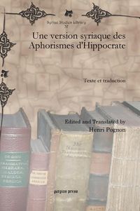 Produktbild: Une version syriaque des Aphorismes d'Hippocrate
