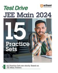 Produktbild: Arihant Test Drive 15 Practice Sets For JEE Main 2024