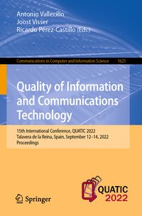 Produktbild: Quality of Information and Communications Technology