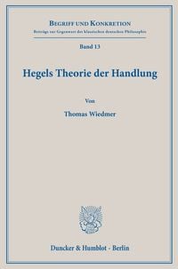 Produktbild: Hegels Theorie der Handlung
