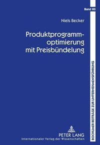 Produktbild: Produktprogrammoptimierung mit Preisbuendelung