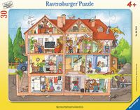 Bild vom Artikel Rahmenpuzzle Ravensburger Blick ins Haus 30 Teile vom Autor 