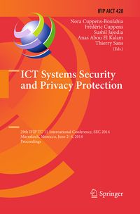 Produktbild: ICT Systems Security and Privacy Protection
