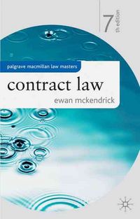 Produktbild: Contract Law