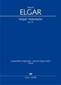 Produktbild: Vesper Voluntaries, f&uuml;r Orgel, Partitur