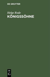 Produktbild: K&ouml;nigss&ouml;hne