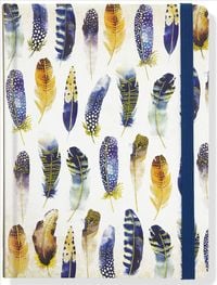 Produktbild: Jrnl Mid Watercolor Feathers