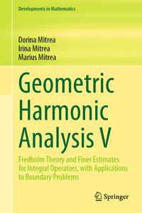 Produktbild: Geometric Harmonic Analysis V