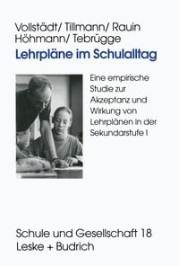 Produktbild: Lehrpl&auml;ne im Schulalltag