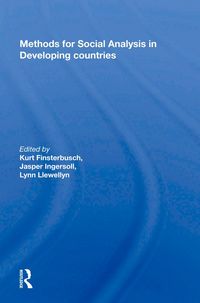 Produktbild: Methods for Social Analysis in Developing Countries